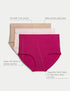 Marks & Spencer "3pk Cotton Rich Full Brief Stoma Knickers"